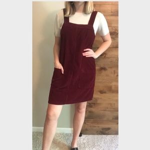 Corduroy Jumper Dress
